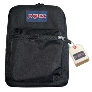 NEW JanSport Big Break Lunch Bag made with Recycled Materials in Black